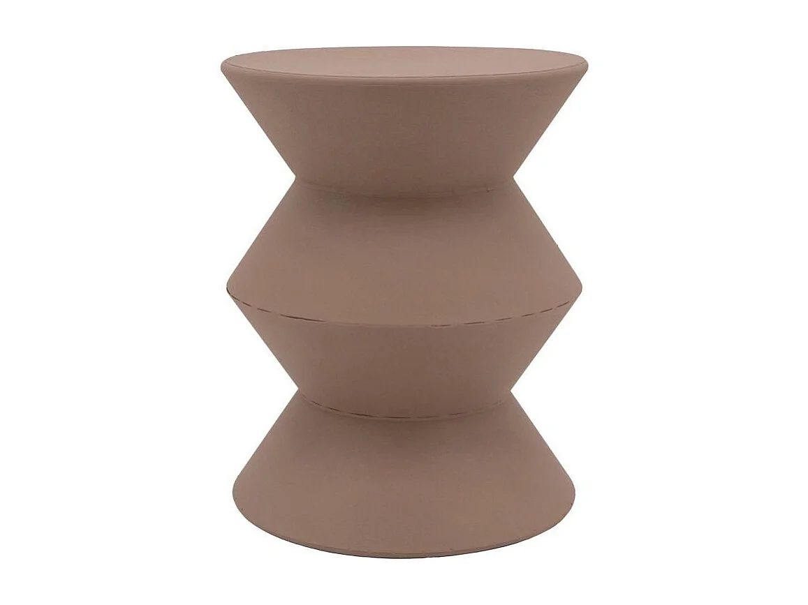 Bout de canapé en métal ZigZag