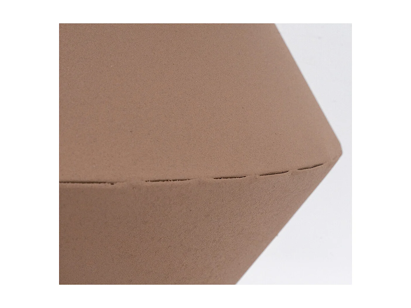 Bout de canapé en métal ZigZag