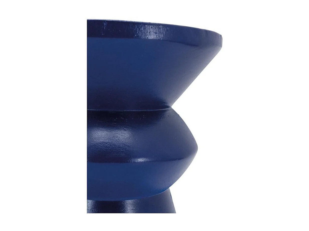 Tabouret en bois paulownia Pion Bleu