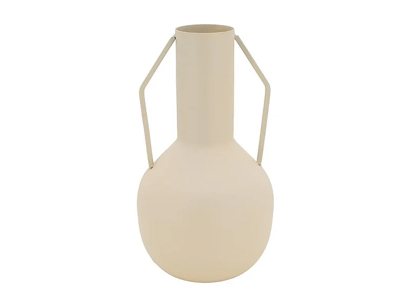 Vase en métal MELTIK Beige