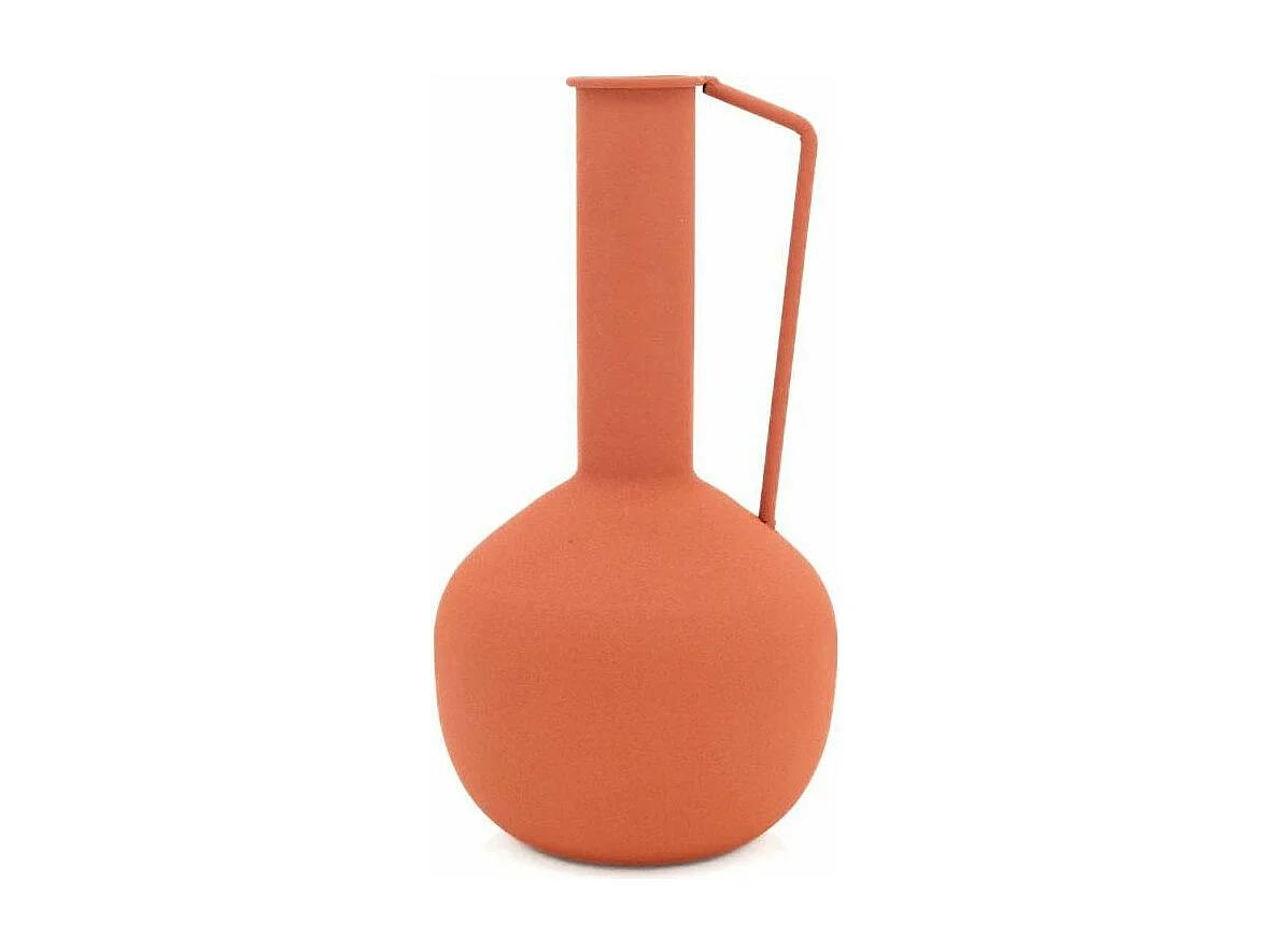 Vase en métal MELTIK Terracotta