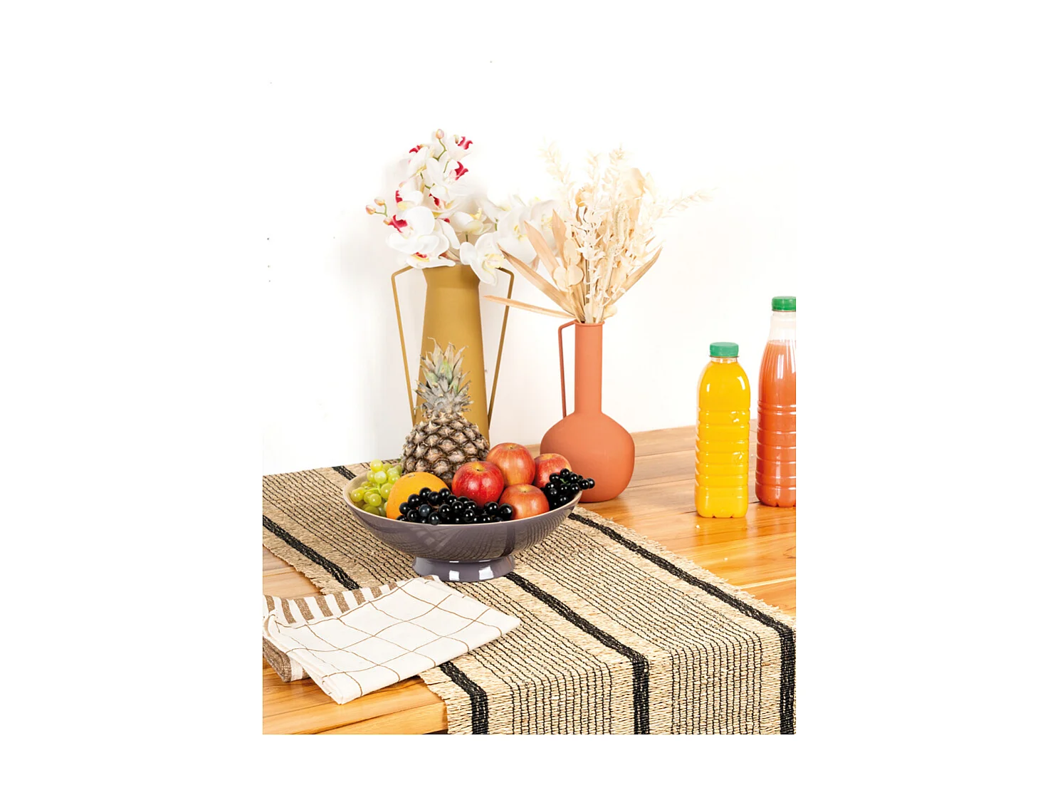 Vase en métal MELTIK Terracotta