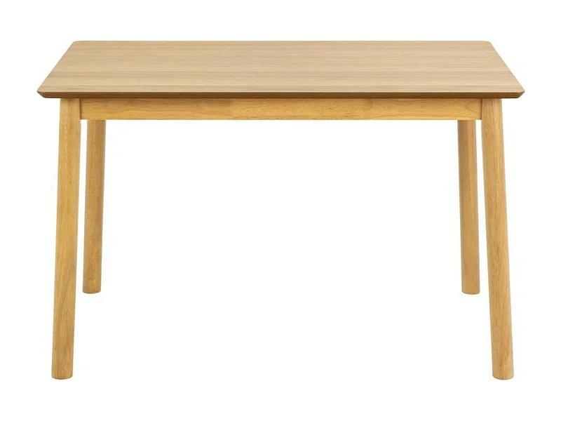 Table de salle à manger en bois naturel 4 places L120 - IZIA