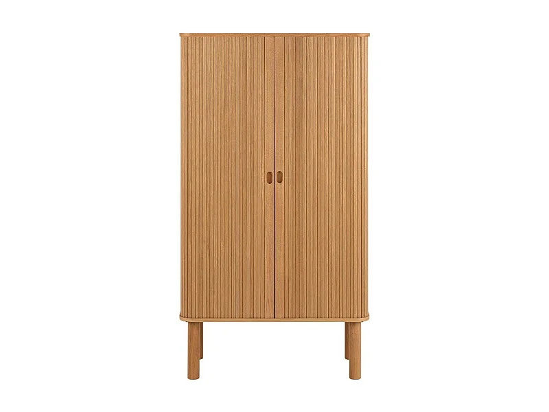 Buffet haut en chêne 2 portes L80 - GAYNEL