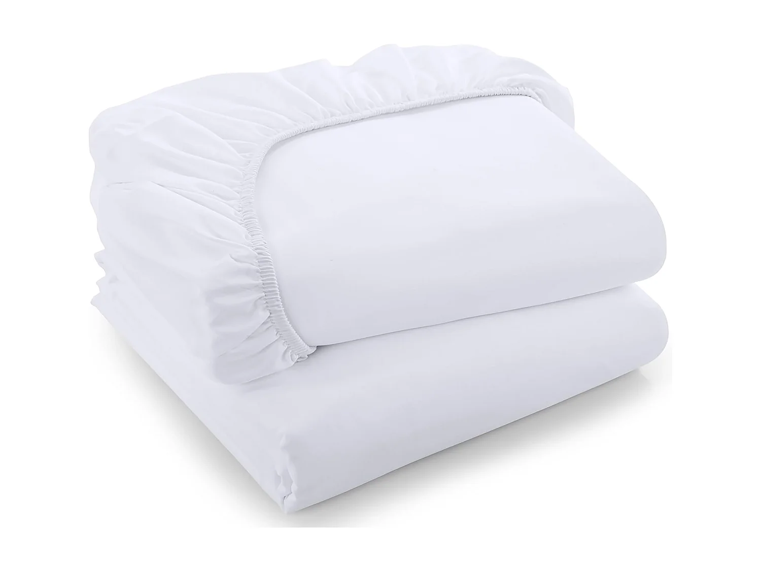 Lot de 1 Drap Housse et 1 Alèse 60×120 cm – En coton Biologique