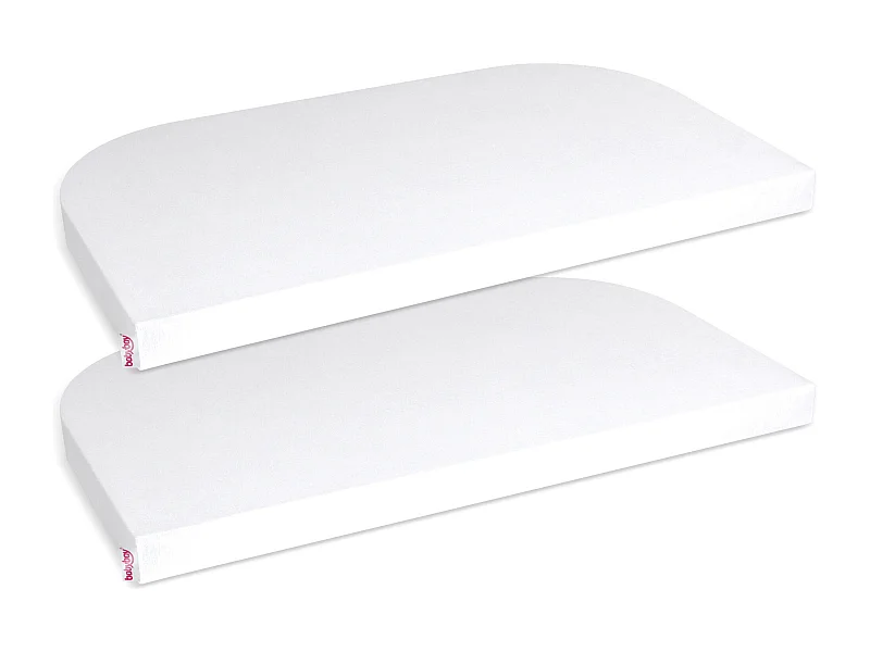 Set di 2 lenzuola per materasso Babybay Maxi Comfort + Cododo