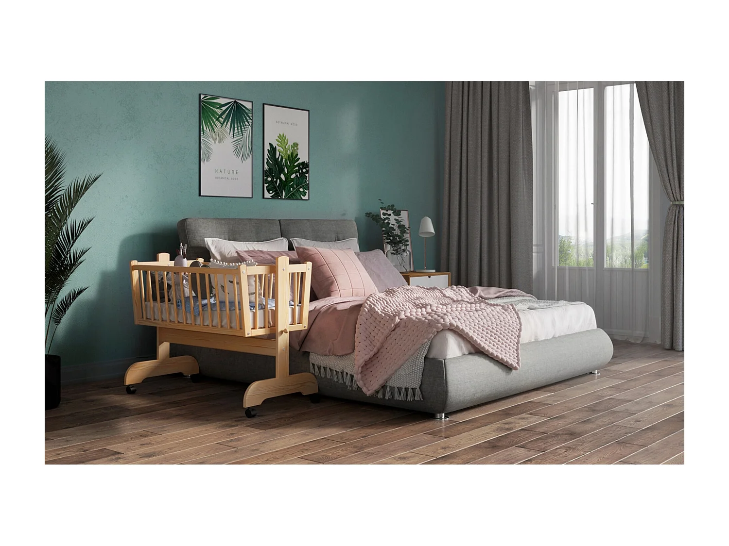 Culla - 90x40 cm - Materasso incluso