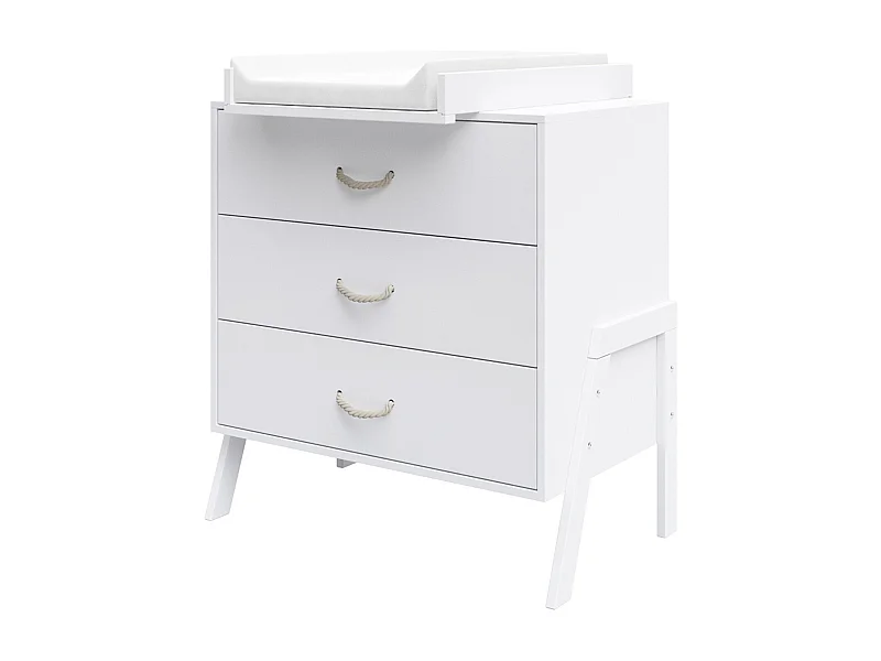 Zusammenklappbares Tragekorbgestell Weiß