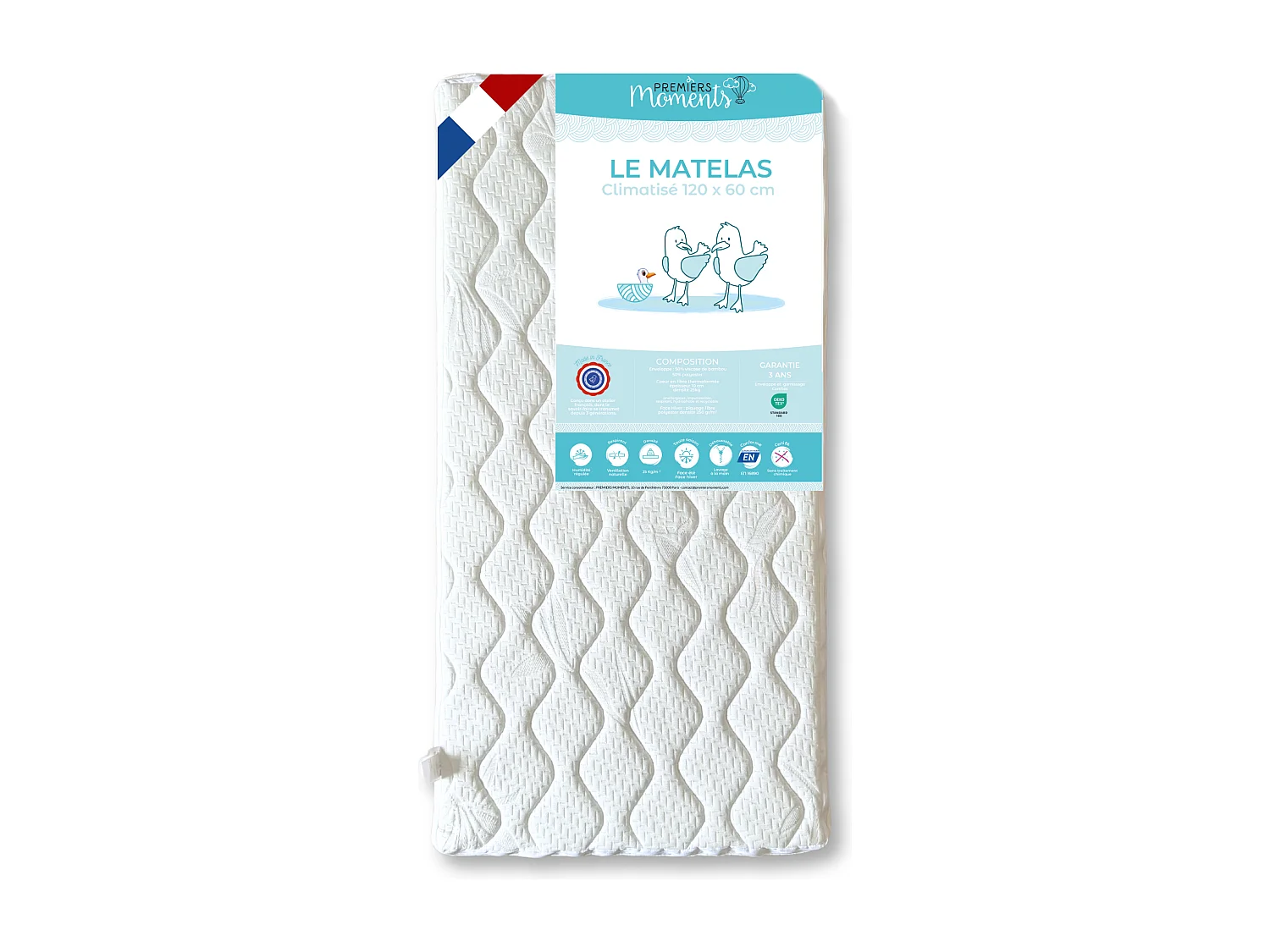 Materasso per culla 60x120 cm - Aria condizionata