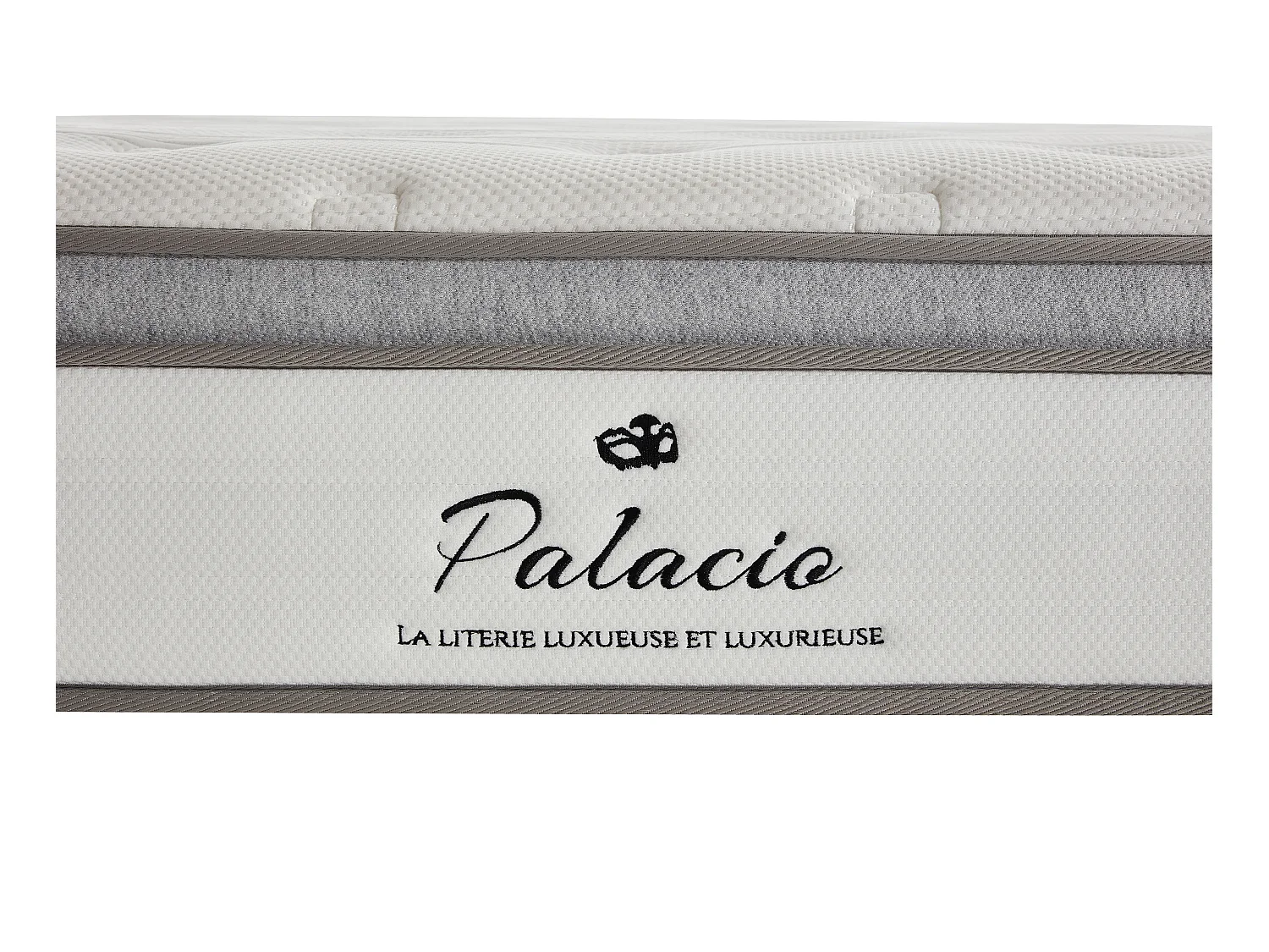 Madrass 140 x 190 cm individuellt inkapslade fjädrar 7 zoner TPE-överskikt tjocklek 28 cm - ONEBIA från PALACIO