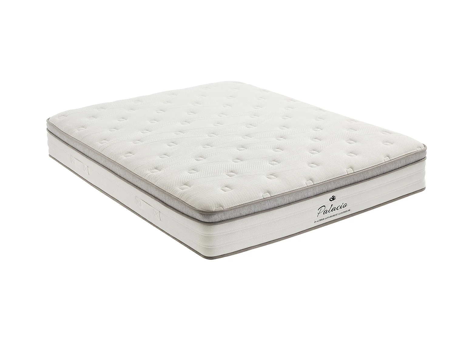 Matelas 140 x 190 cm ressorts ensachés 7 zones accueil TPE ép.28cm - ONEBIA de PALACIO