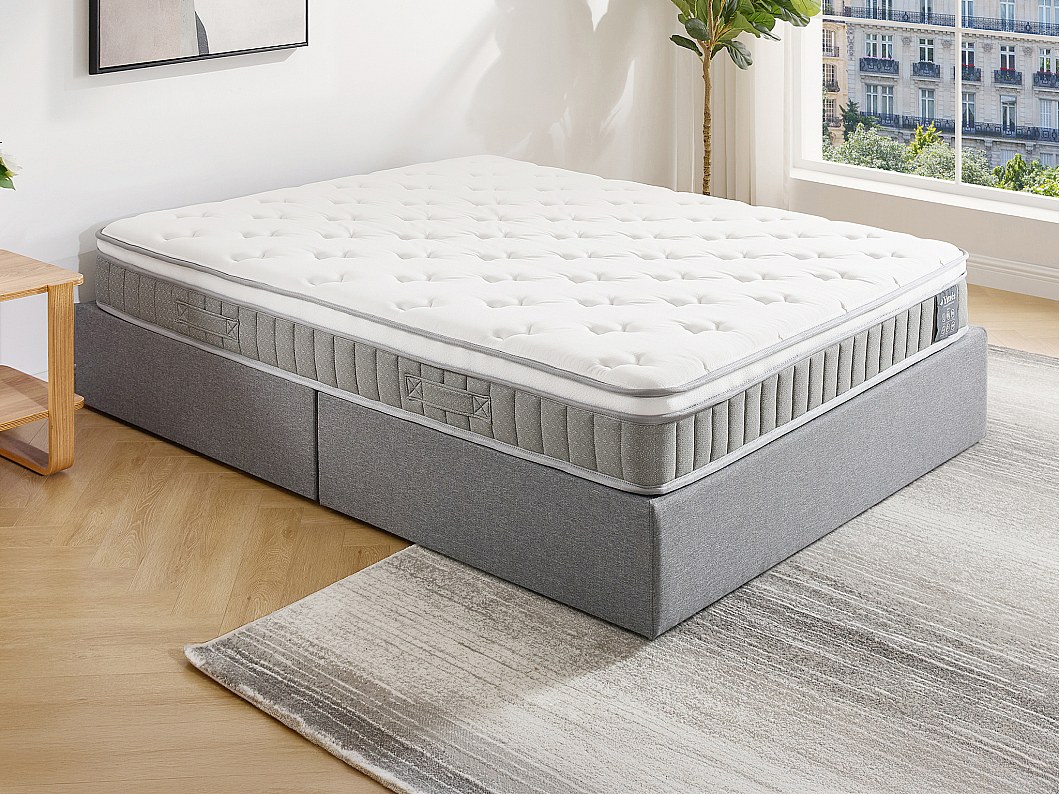 Matras 180 x 200 cm met pocketveren en traagschuim dikte 21 cm - VITOGO van YSMÉE