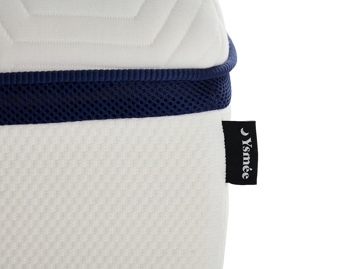 Matelas 140 x 190 cm mousse HD 7 zones et accueil gel à mémoire de forme déhoussable ép.22cm - FAGANI de YSMÉE