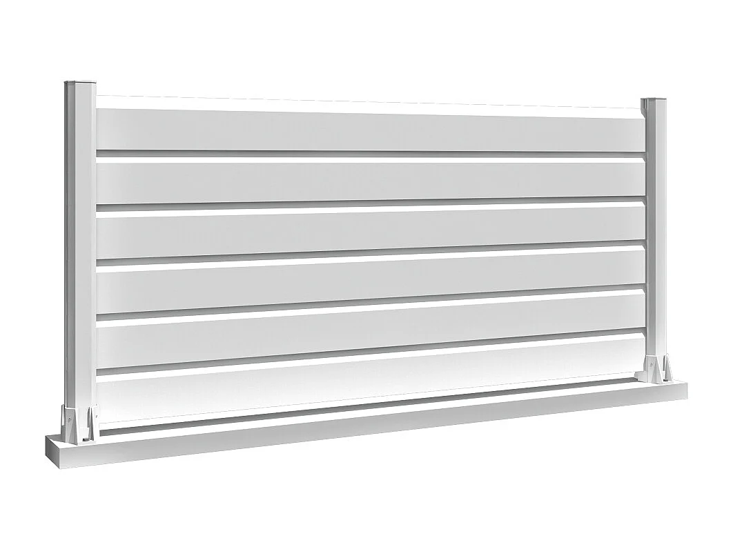 Clôture Brise-vue RAUM 1911x478mm (Blanc)