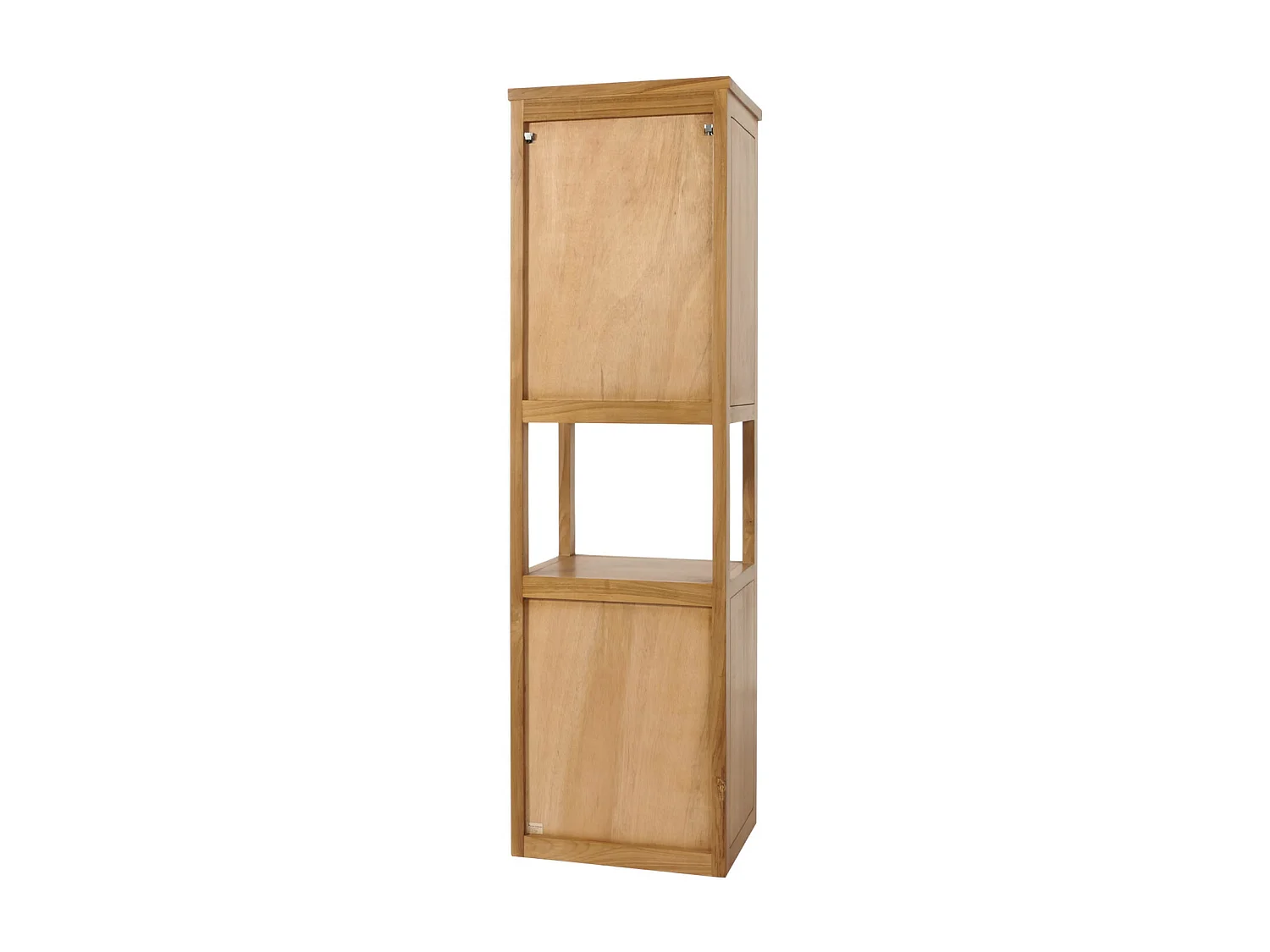 Hoge kast in teak MCW-M71