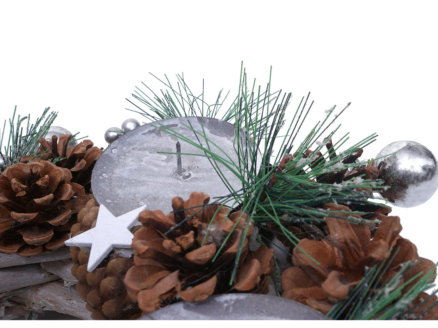 Adventskrans met kaarsen MCW-M15,  zonder kaarsen