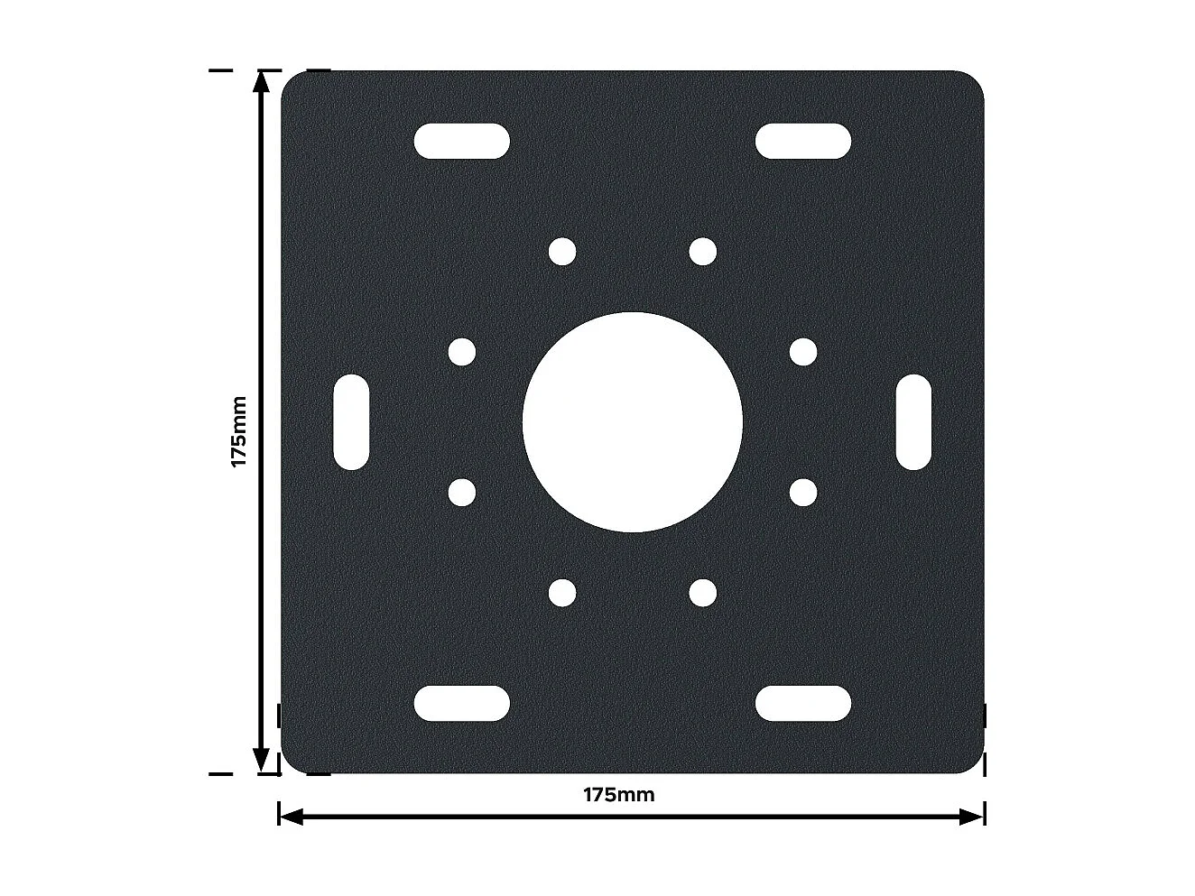 Pergola Bioclimatique AVANOA îlot 3,00x3,013 M Vérin à Télécommande (Gris anthracite / Blanc)