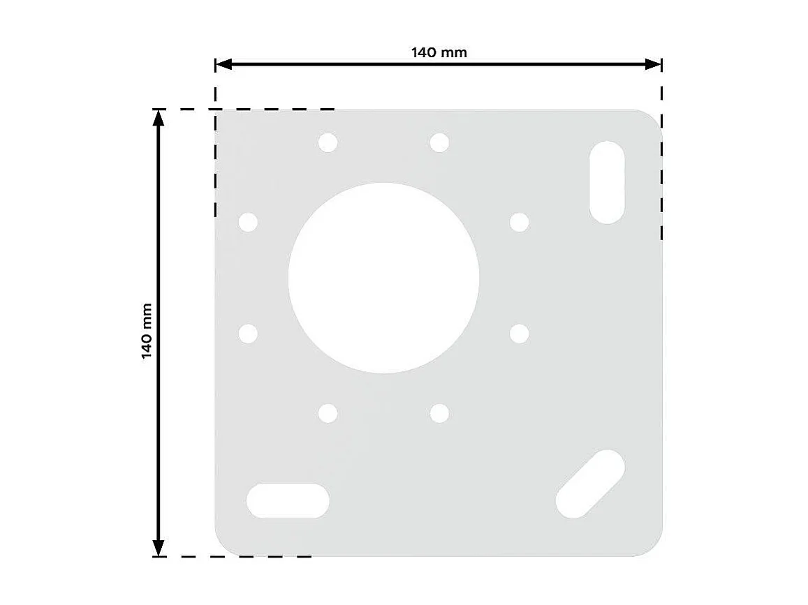 Pergola Bioclimatique AVANOA perpendiculaire 4,576x3,50 M Vérin à Télécommande (Blanc)