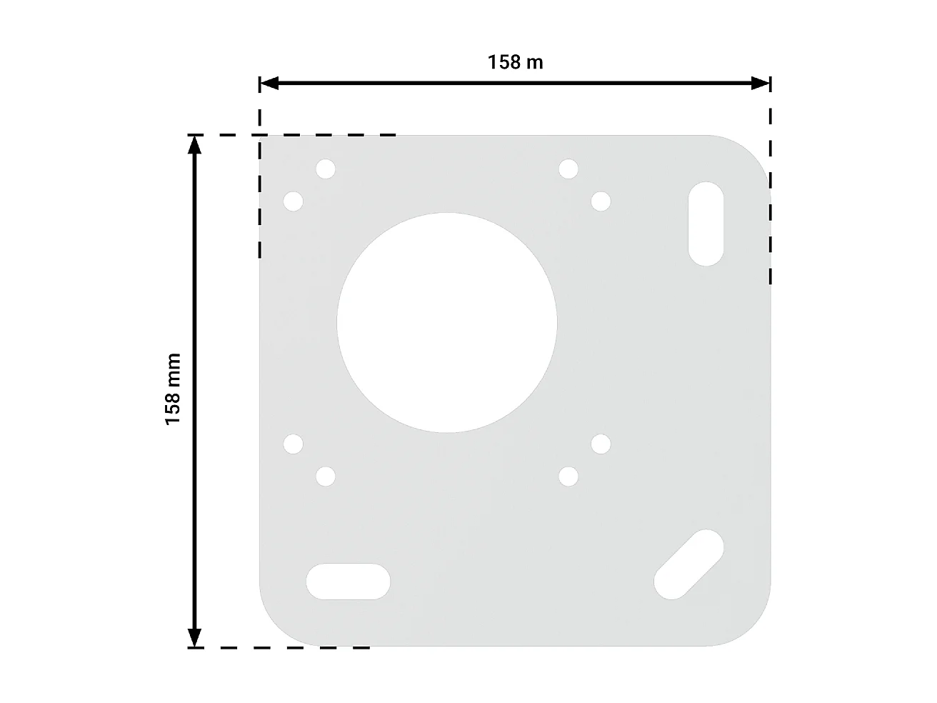 Pergola bioclimatique HELY 4,50x3,062m Vérin à télécommande (Blanc)