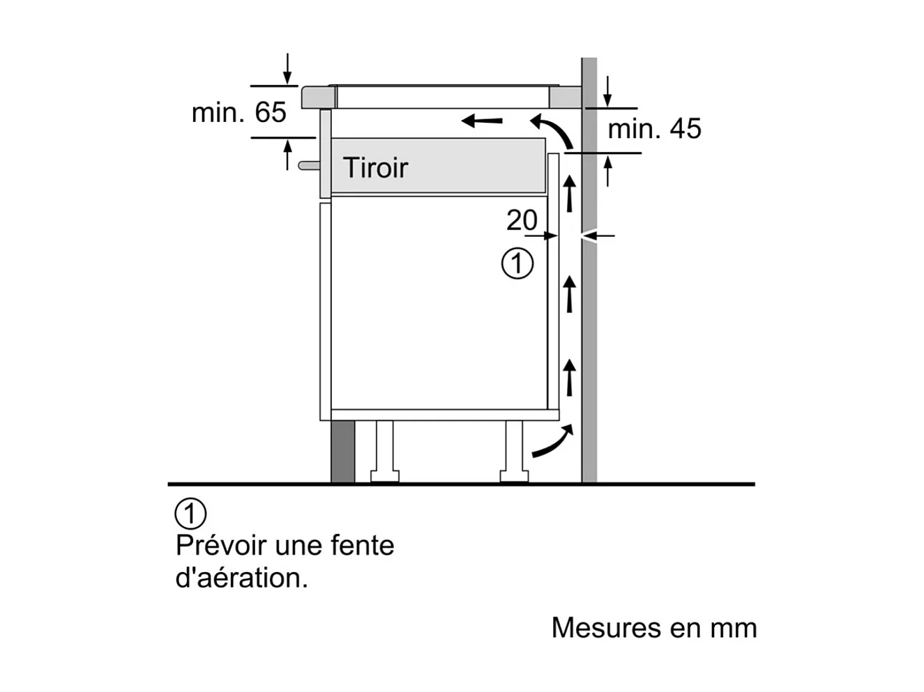 Table induction - SER4 - Noir - 4-foyers - Puissance de raccordement: 6 BOSCH - PVS611BB6H
