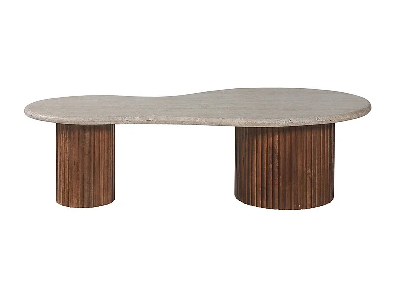 Salontafel van massief hout uit de DELHI collectie - Etnische en design stijl