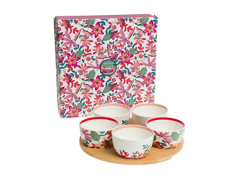 Service apéritif 5 pièces Kamae