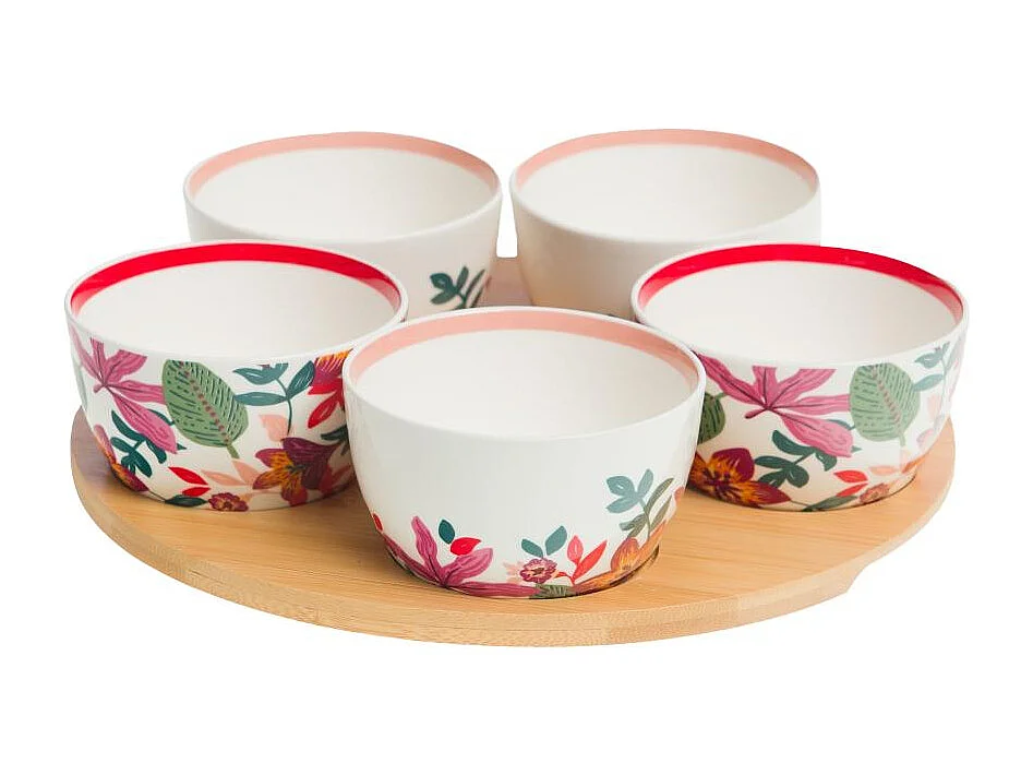 Service apéritif 5 pièces Kamae