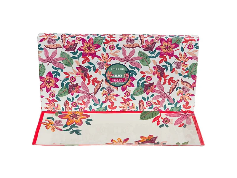 Coffret plateau rectangulaire Kamae
