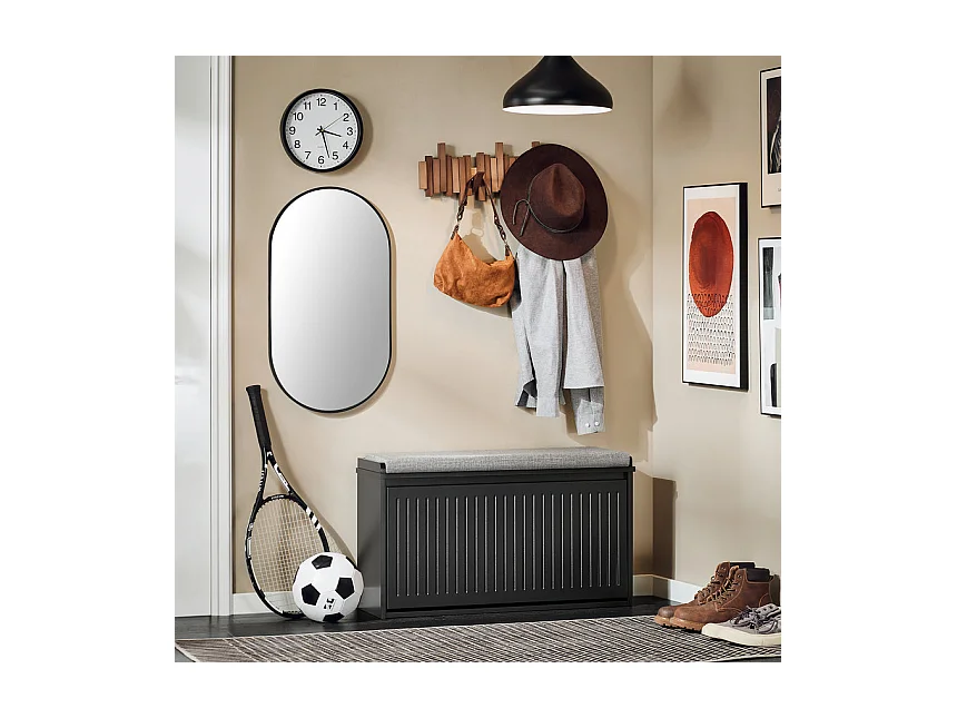 Ławka na buty z siedziskiem FSR98-L-SCH