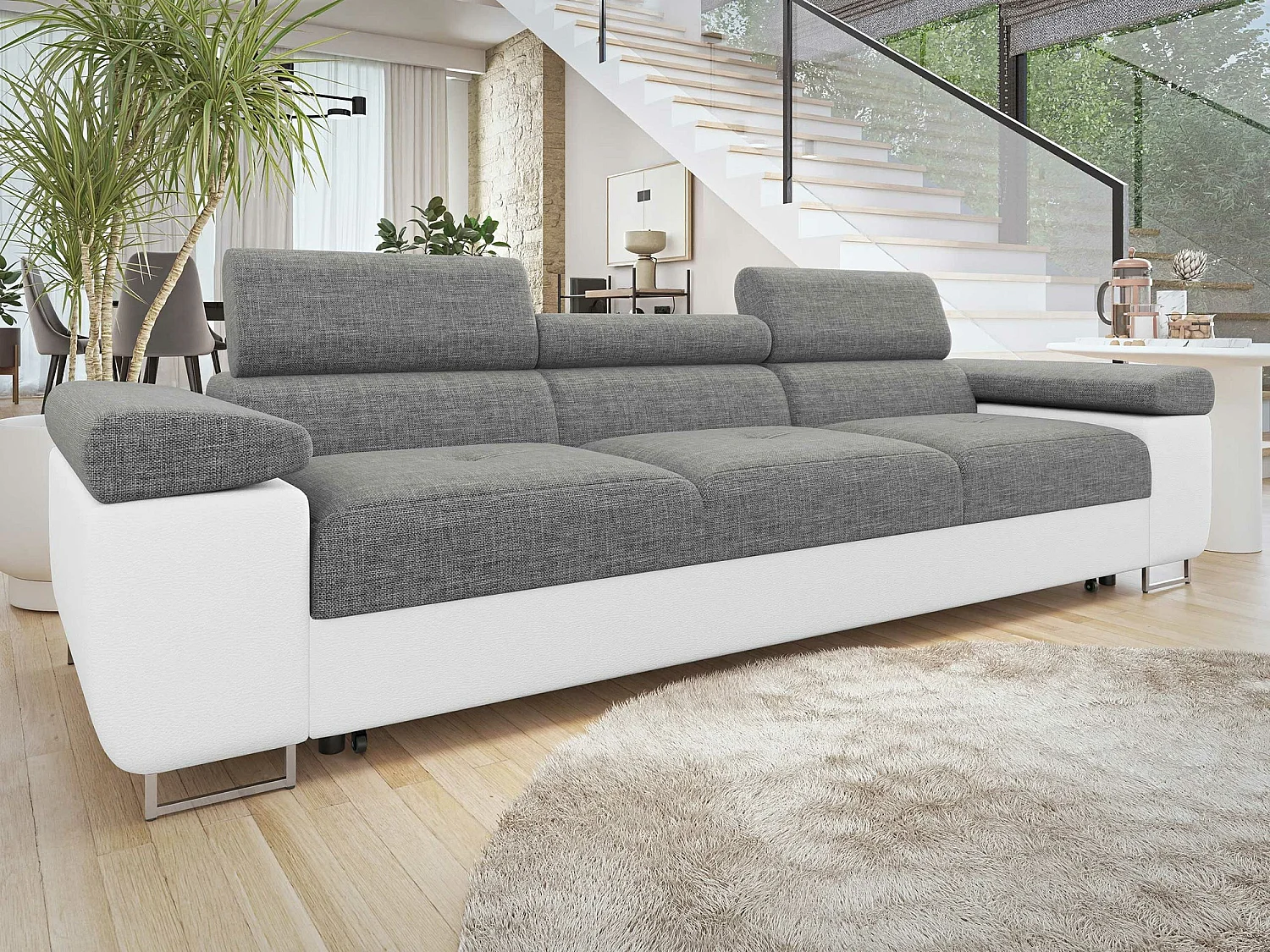 Sofá-cama Comfivo Eliferu 108, 70x263x102cm