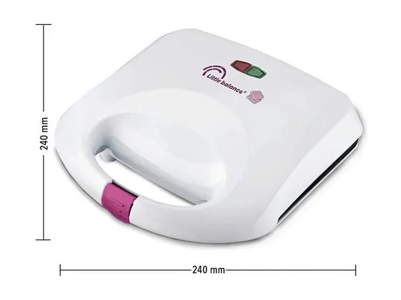 Little Balance Croque gaufres 750w blanc - 8267