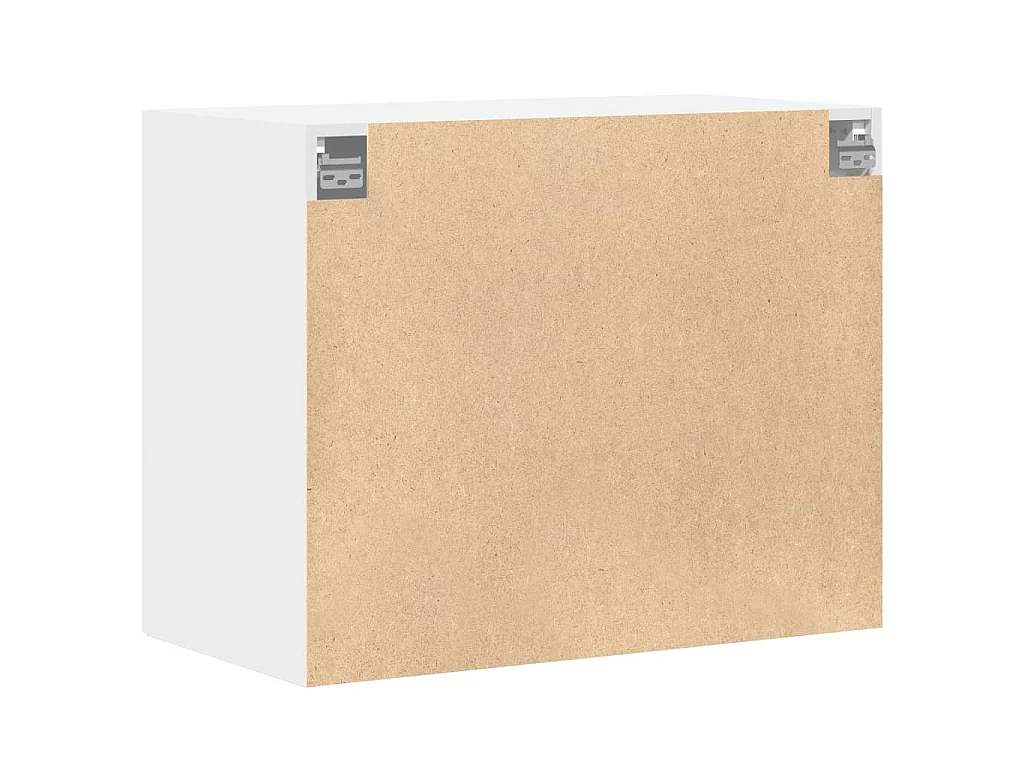 Armoire murale blanc 80x42,5x64 cm bois d'ingénierie