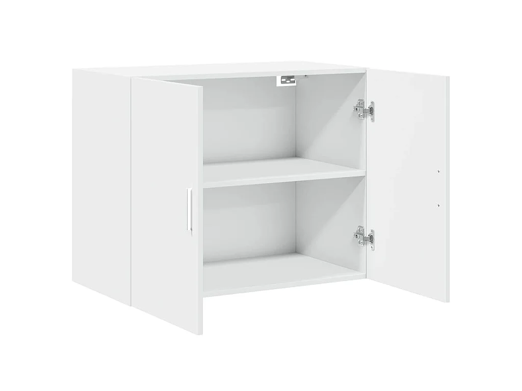 Armoire murale blanc 80x42,5x64 cm bois d'ingénierie