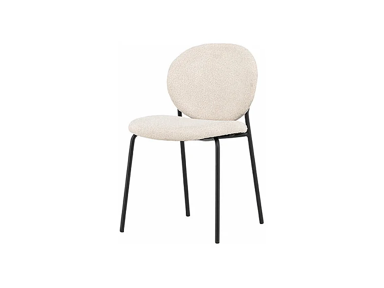 Vault chaise de salle à manger beige.