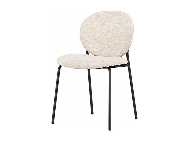 Vault chaise de salle à manger beige.