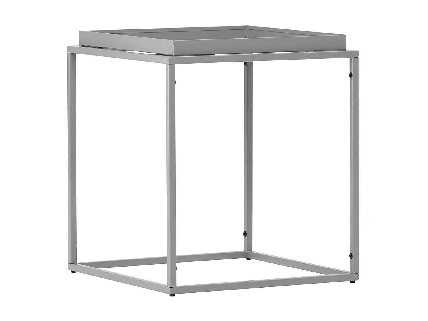 Tavolino angolare Porto grigio scuro.