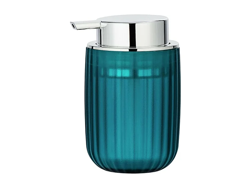 Dispensador de sabão líquido "Agropoli" estruturado com efeito marinho - Azul 250 ml