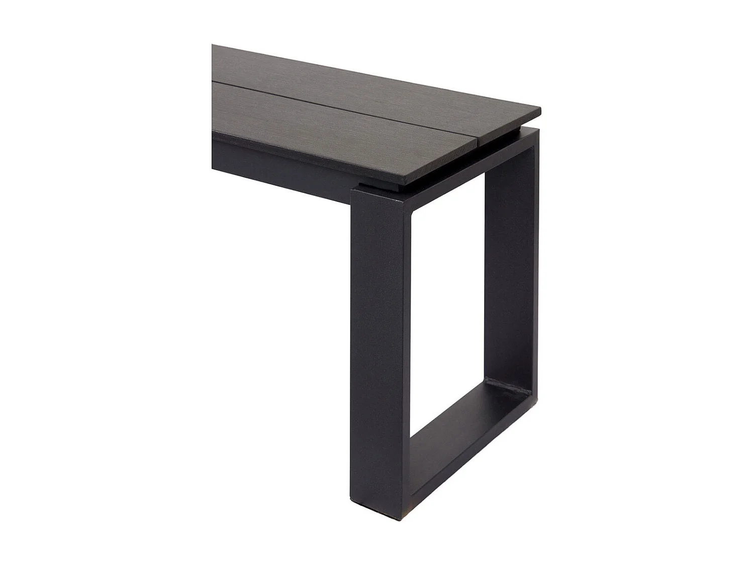 Martinus Banc de jardin 180 cm, noir.