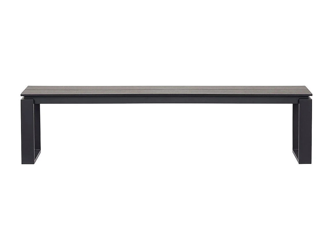 Martinus tuinbank 180cm zwart.