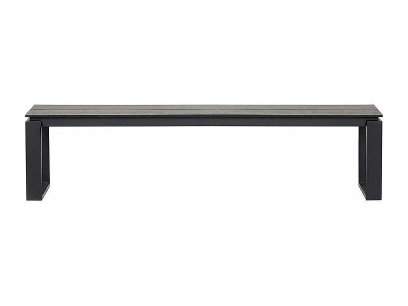 Martinus Banc de jardin 180 cm, noir.
