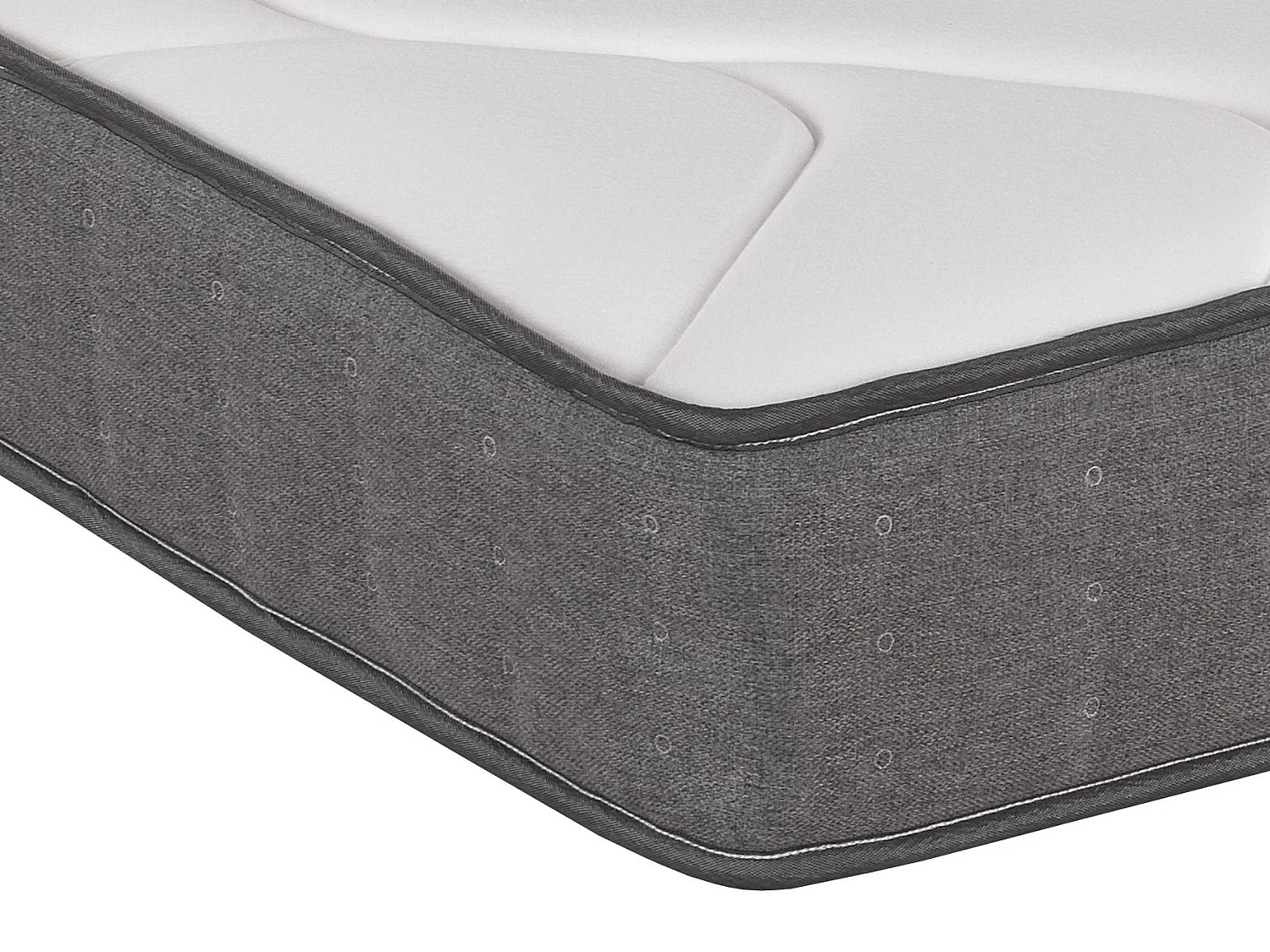 Colchón 140 x 200 cm de muelles ensacados y viscoelástico de 23 cm - BABYLONE de YSMÉE