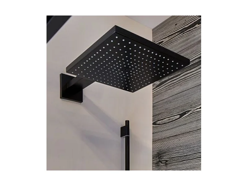 Ensemble robinet douche encastré HANSGROHE noir mat + accessoires