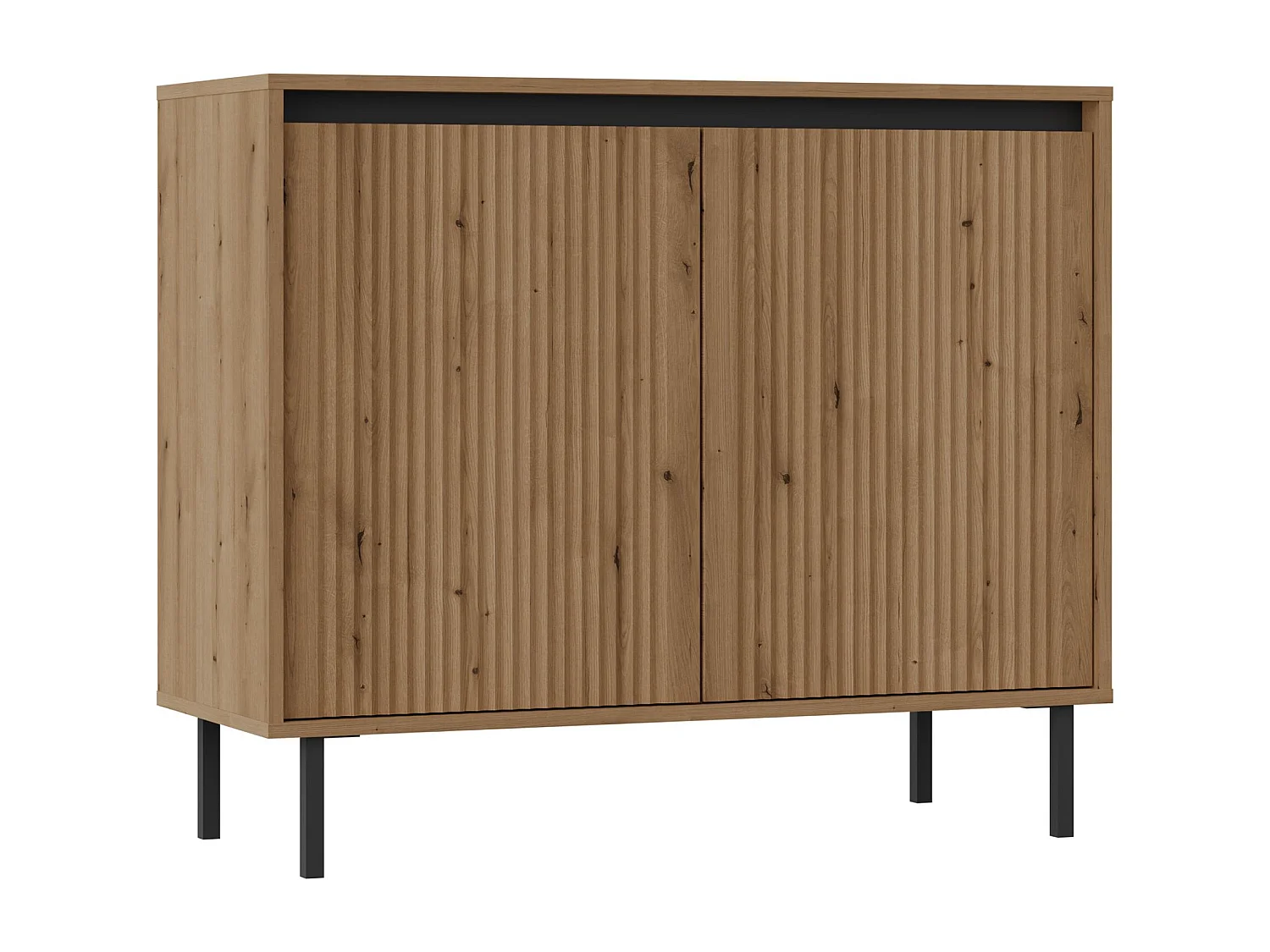 Sideboard 2-türig - Eichenholzoptik Evoke - 100 cm - OSAKA