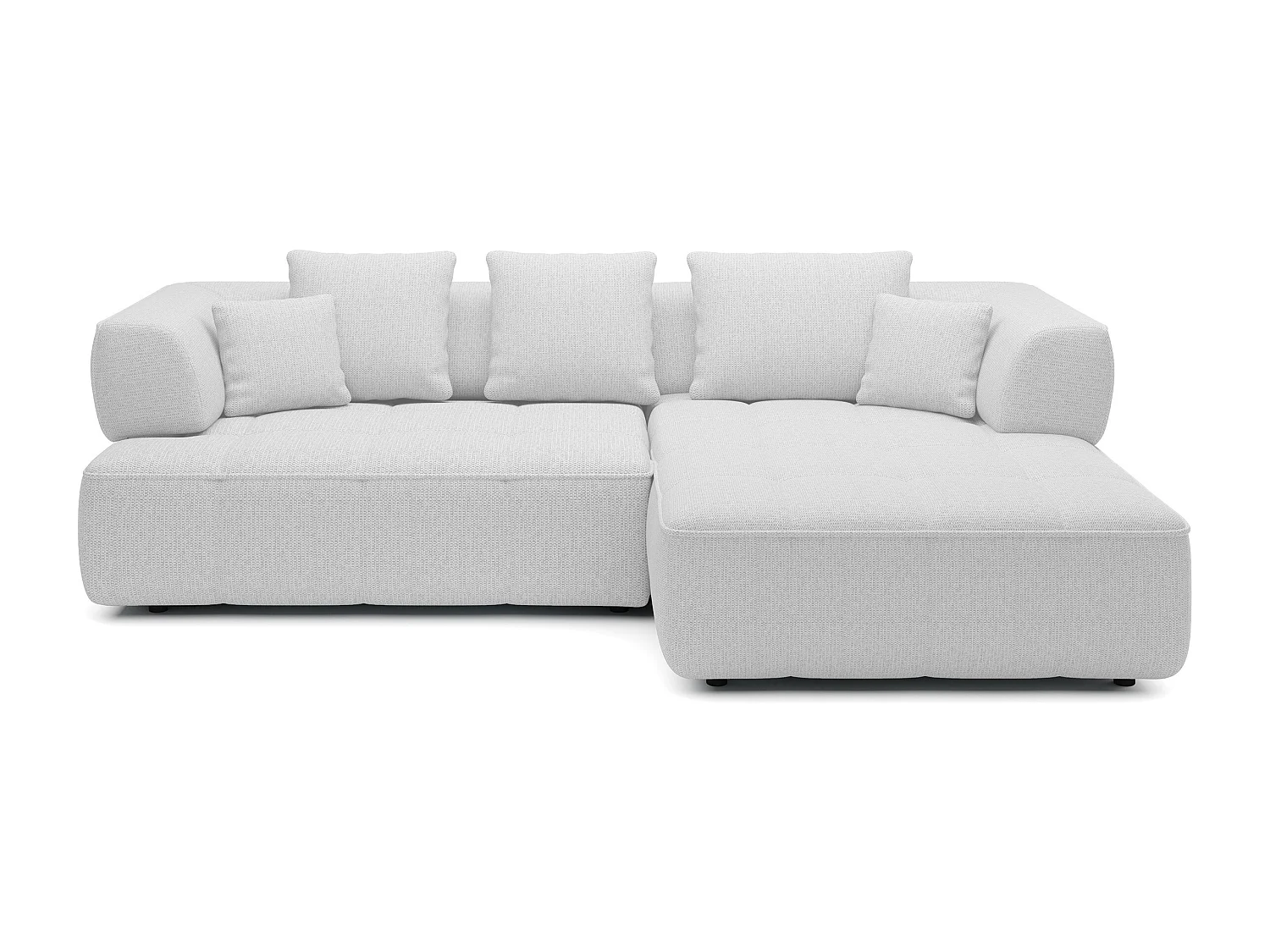 AULA, Avangarde Hoekbank 182x285cm Elektrische diepteverstelling | Links | Wit