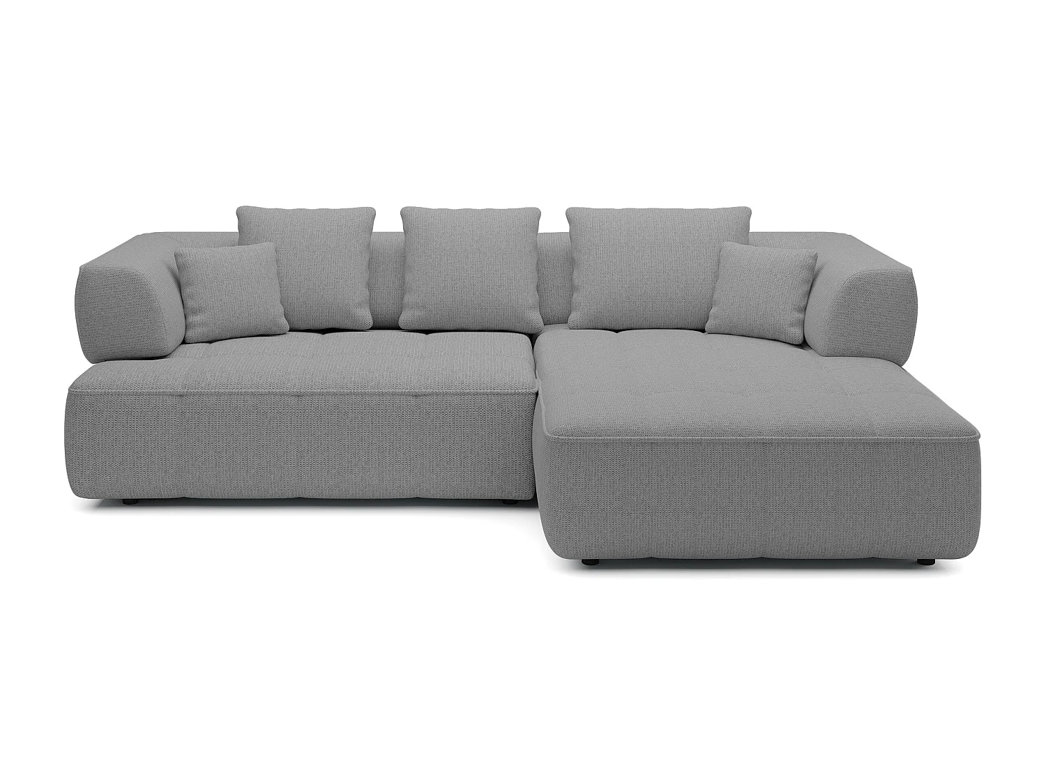 AULA, Avangarde Hoekbank 182x285cm Elektrische diepteverstelling | Rechts | Grijs