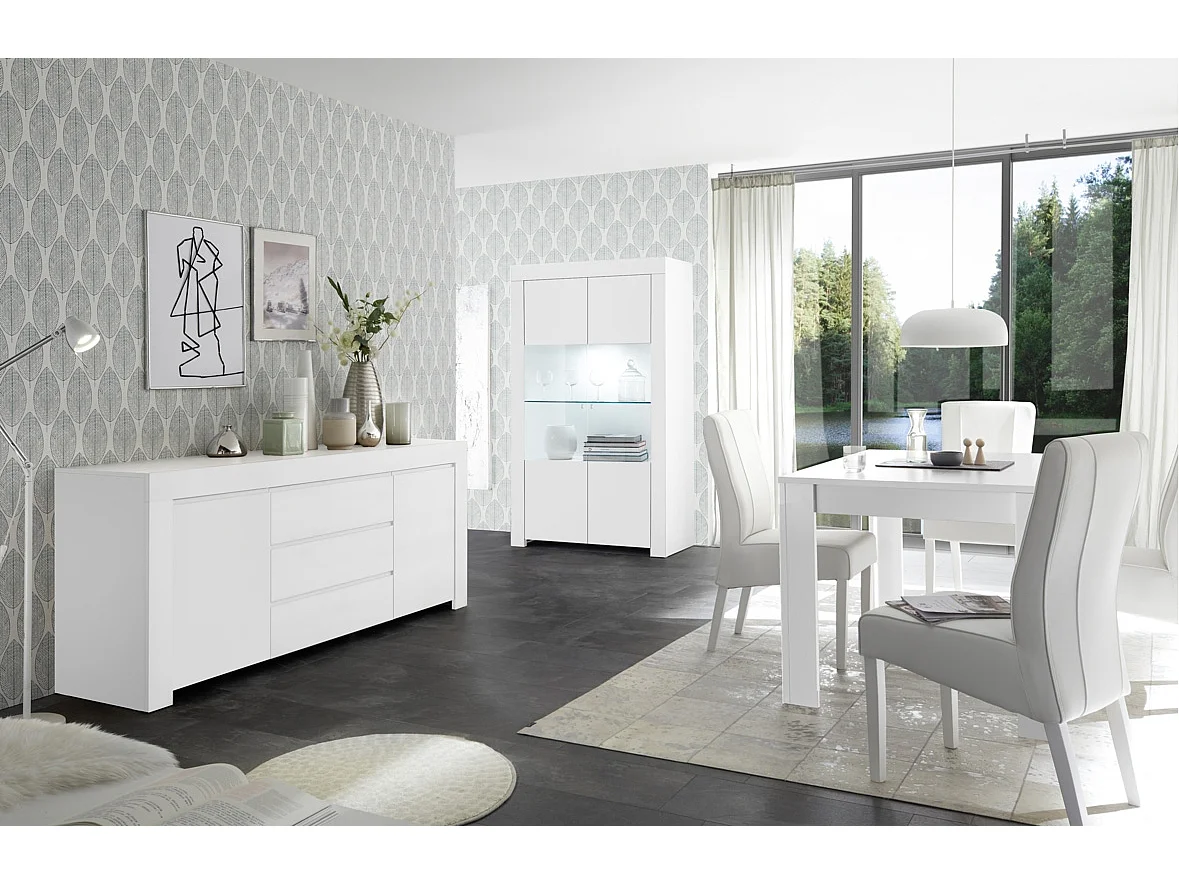 Buffet CAPRI blanc 110 cm