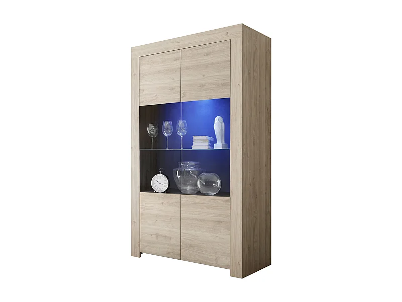 Buffet CAPRI chêne foncé