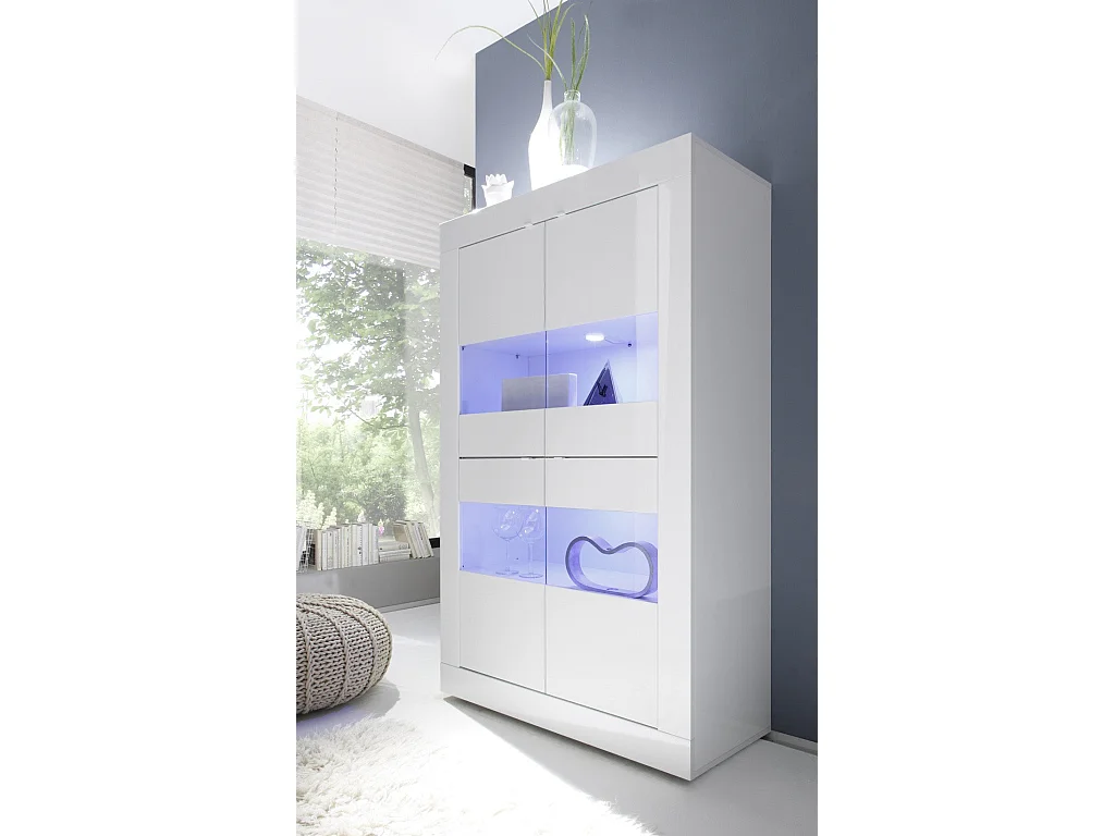 Buffet JAZZ blanc en mélamine