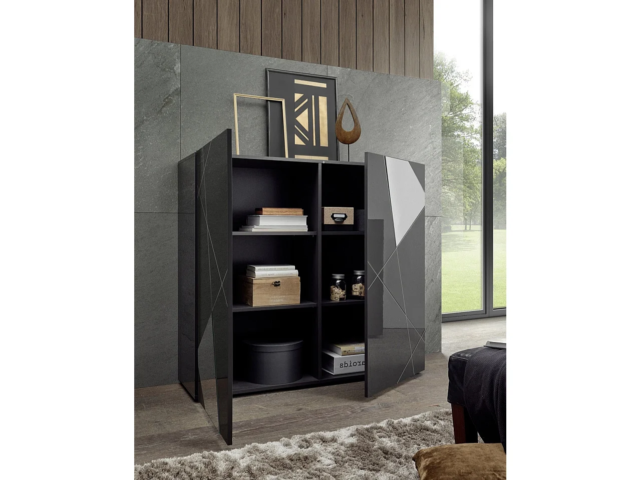 Credenza FLAMINIA grigio