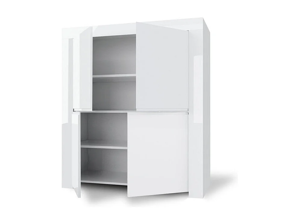 Hochschrank DALIA glänzend weiß